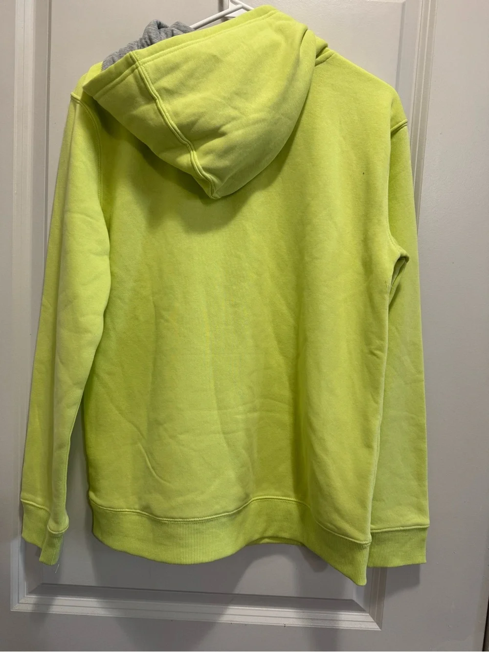 & Other Stories Neon Yellow and Gray Sweater Vest